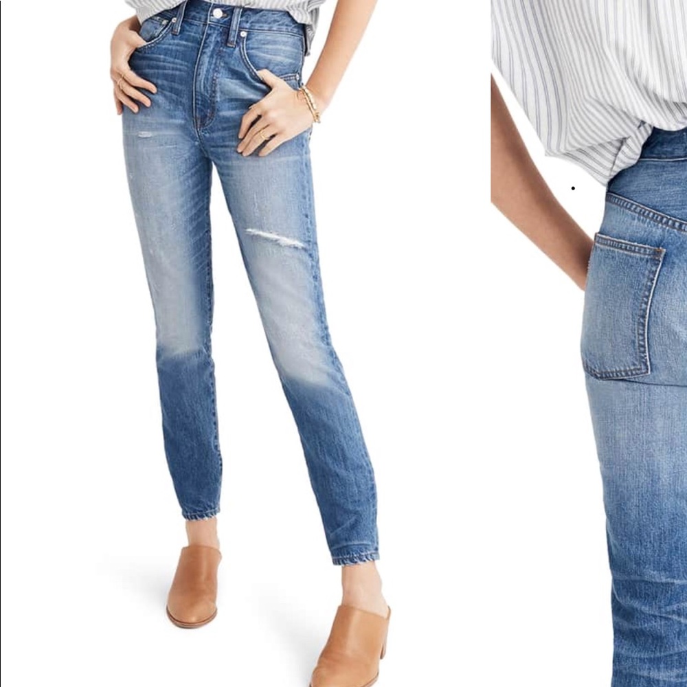 Madewell Rigid Skinny Napa Wash Jeans - size 29